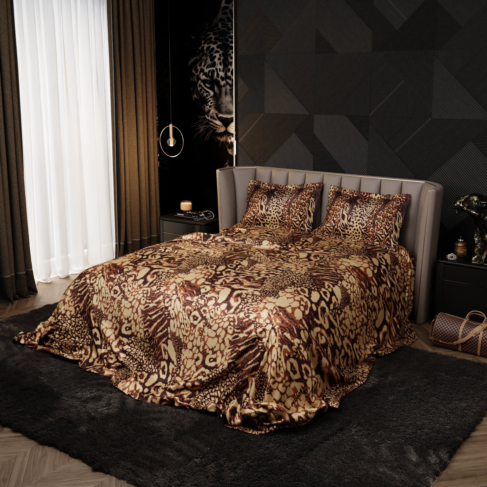 Desert Wanderer Enriched Cotton Bedsheet Set