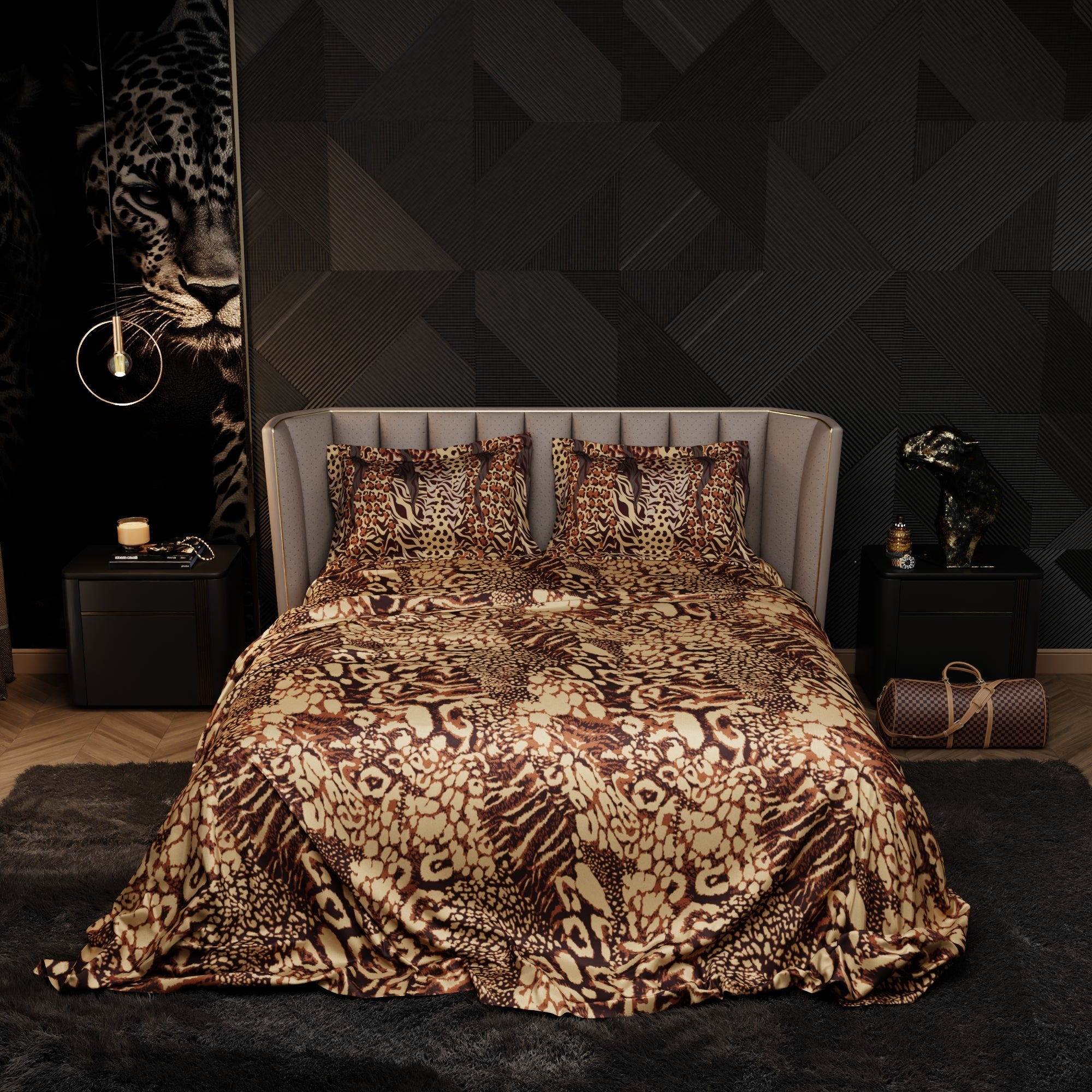 Desert Wanderer Enriched Cotton Bedsheet Set