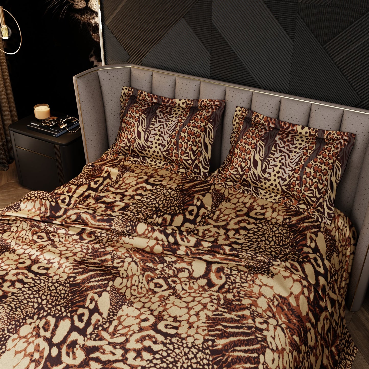 Desert Wanderer Enriched Cotton Bedsheet Set