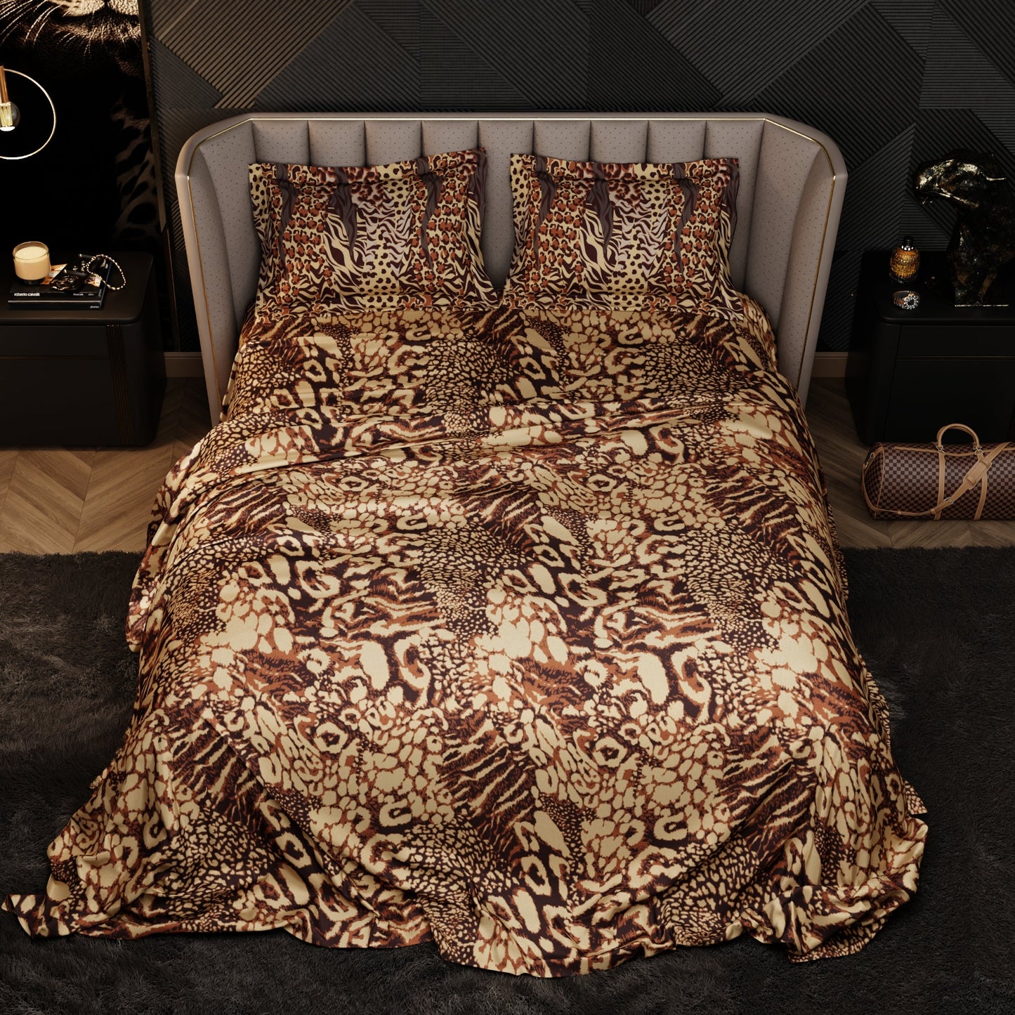 Desert Wanderer Enriched Cotton Bedsheet Set