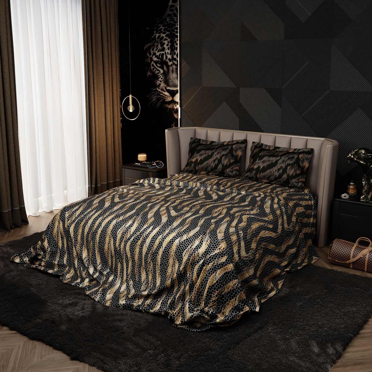 Primal Safari Enriched Cotton Bedsheet Set