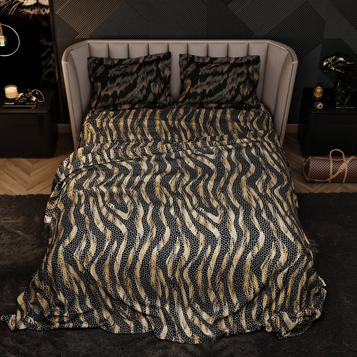 Primal Safari Enriched Cotton Bedsheet Set