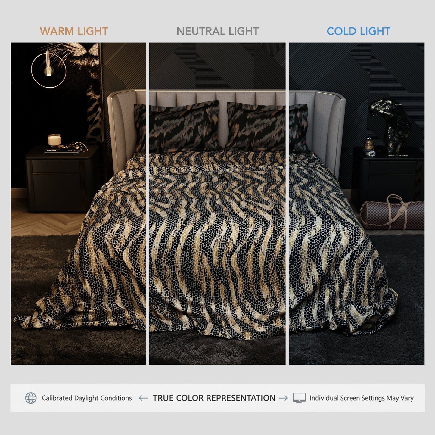 Primal Safari Enriched Cotton Bedsheet Set