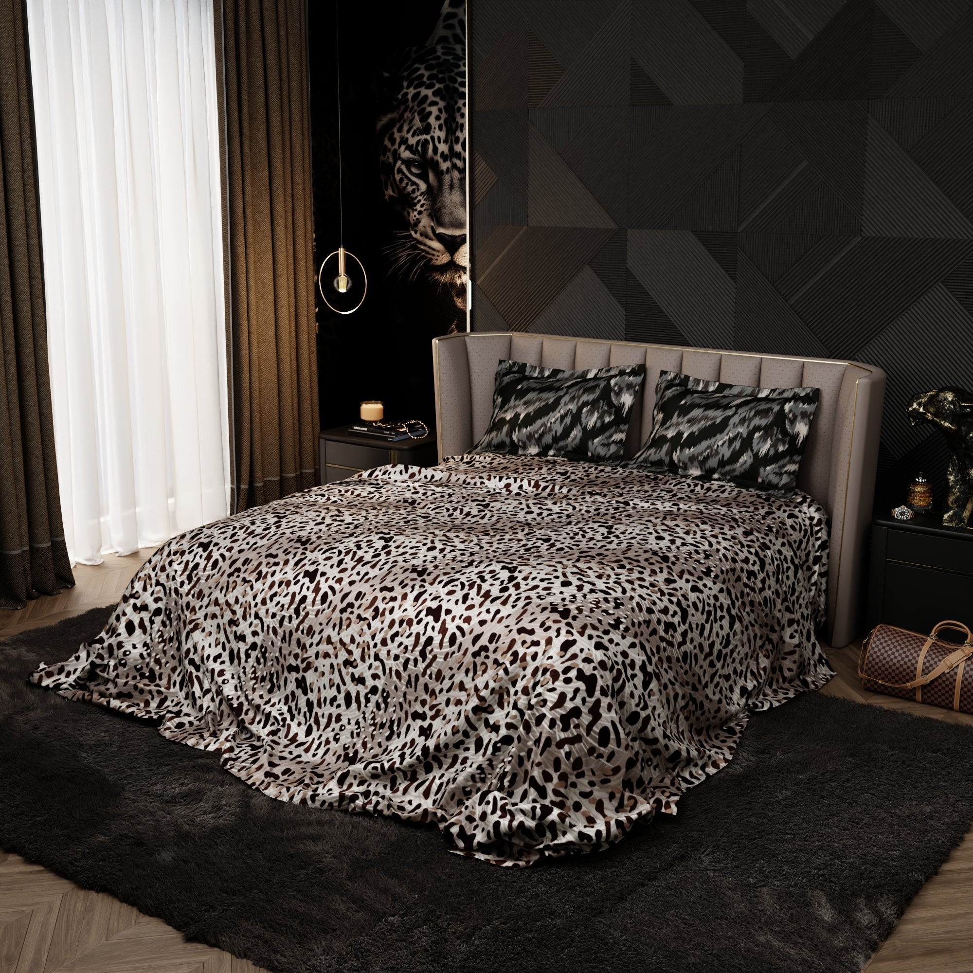 Predator Rush Enriched Cotton Bedsheet Set