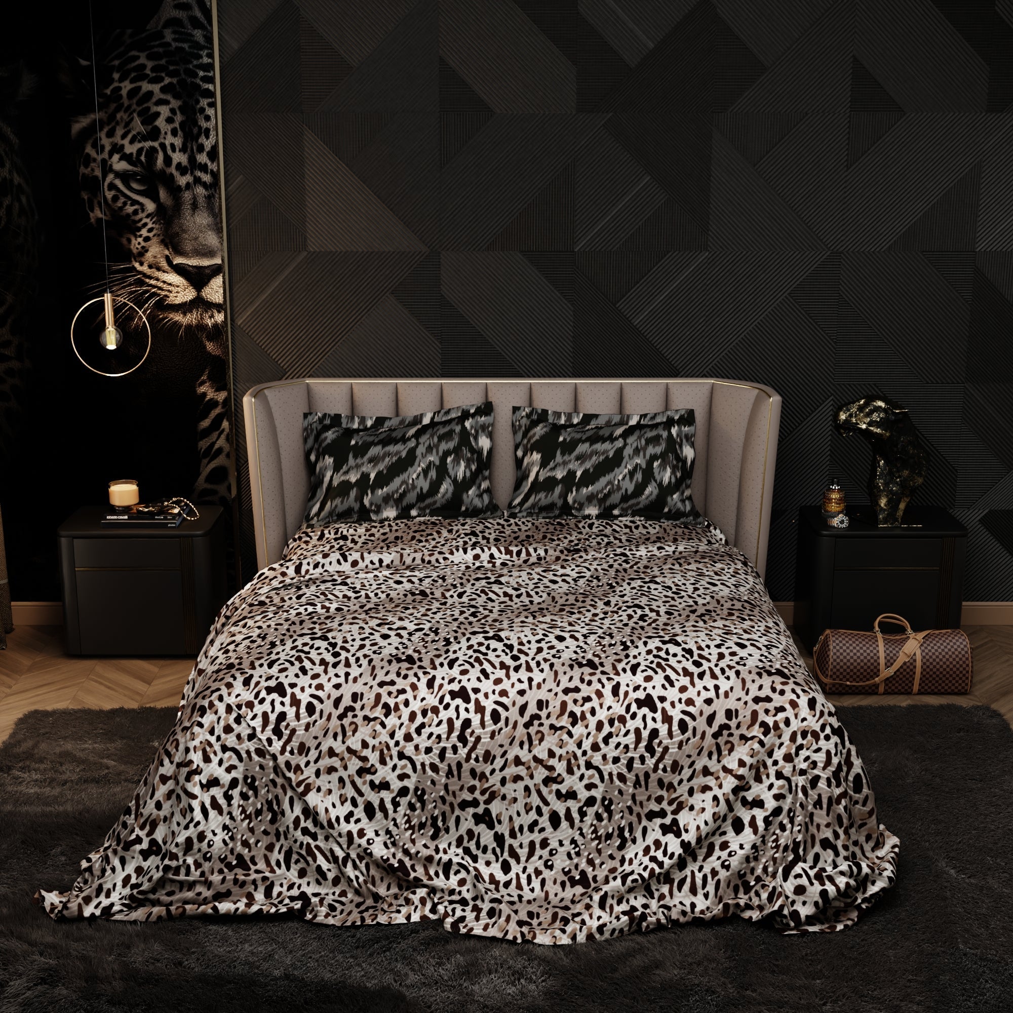 Predator Rush Enriched Cotton Bedsheet Set