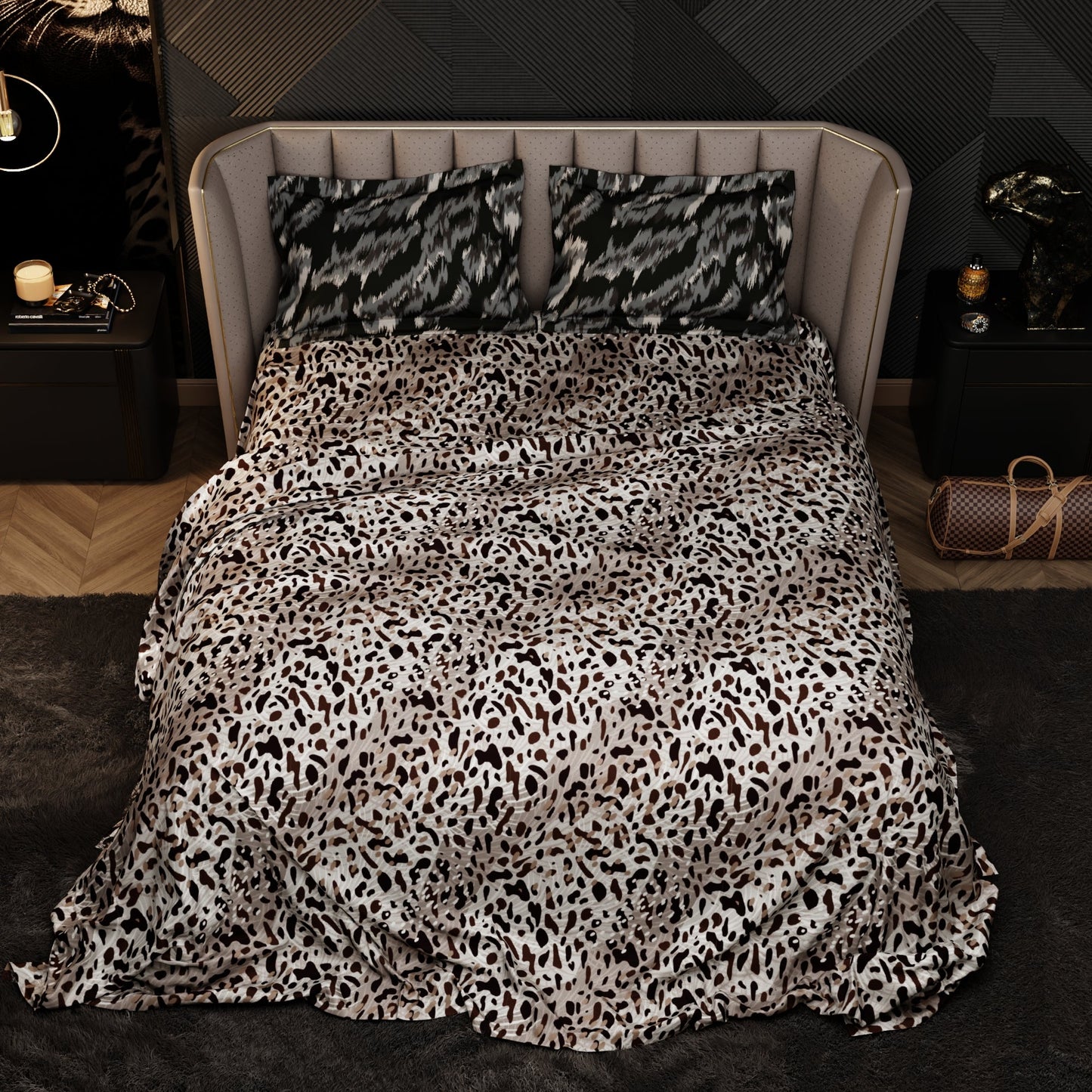 Predator Rush Enriched Cotton Bedsheet Set