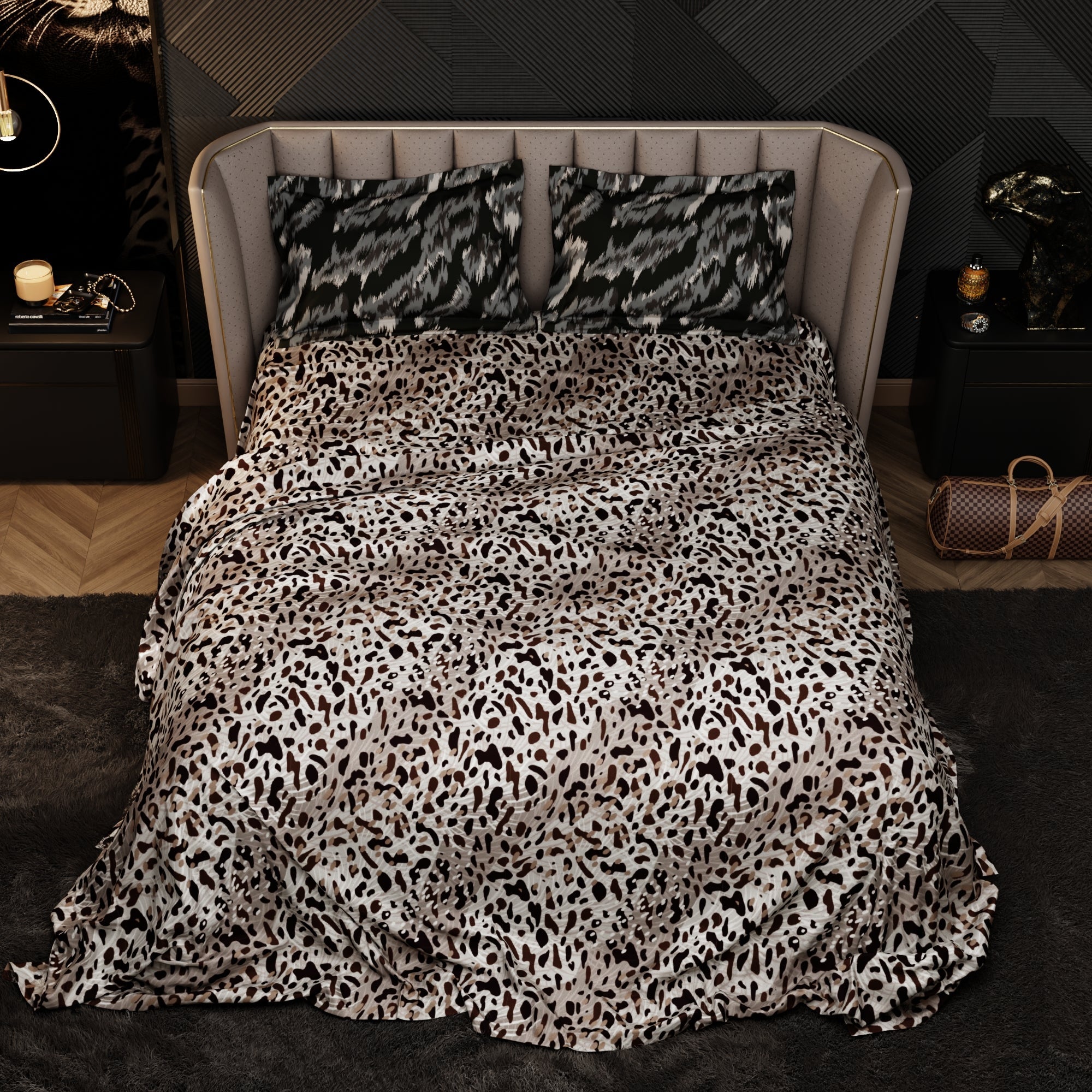 Predator Rush Enriched Cotton Bedsheet Set