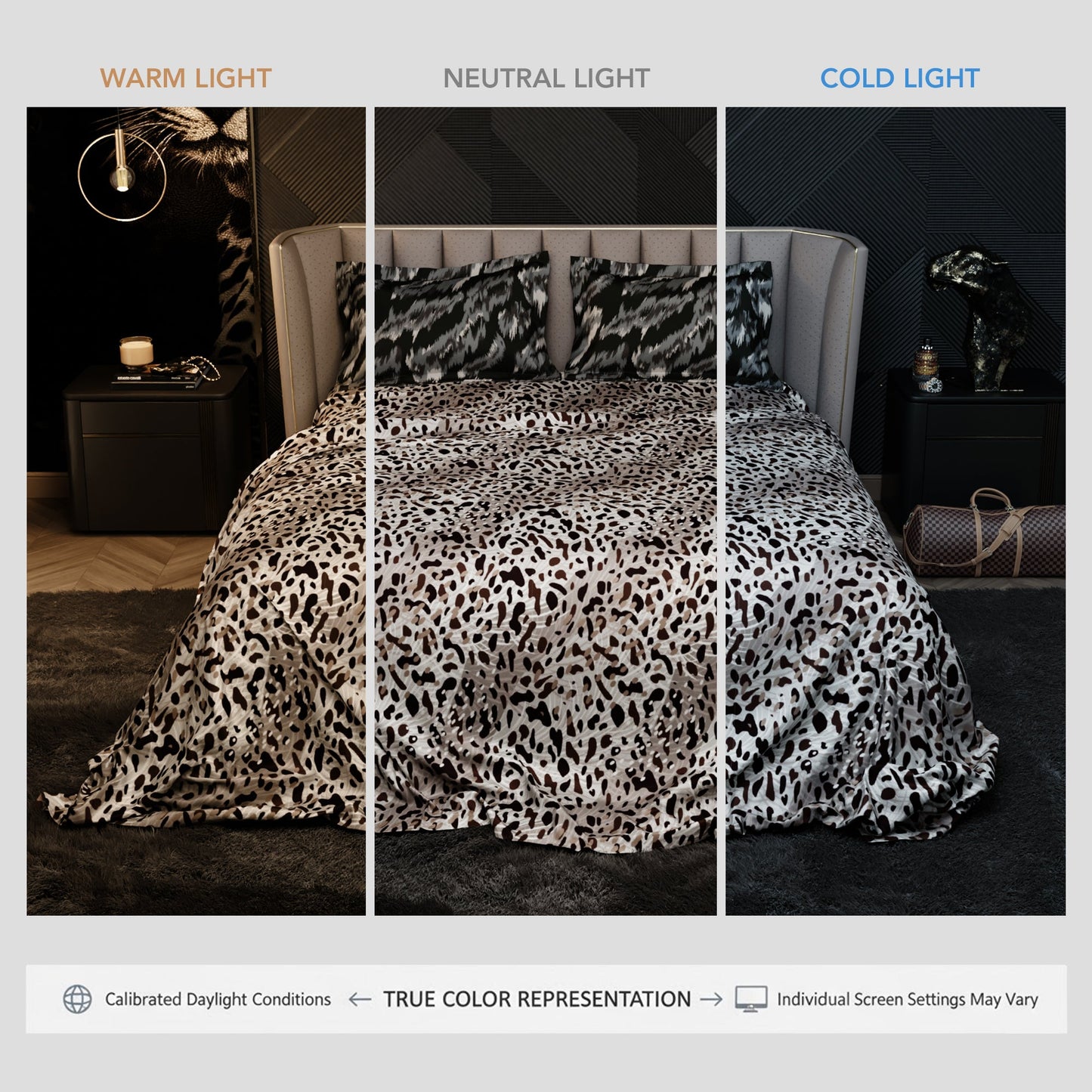 Predator Rush Enriched Cotton Bedsheet Set