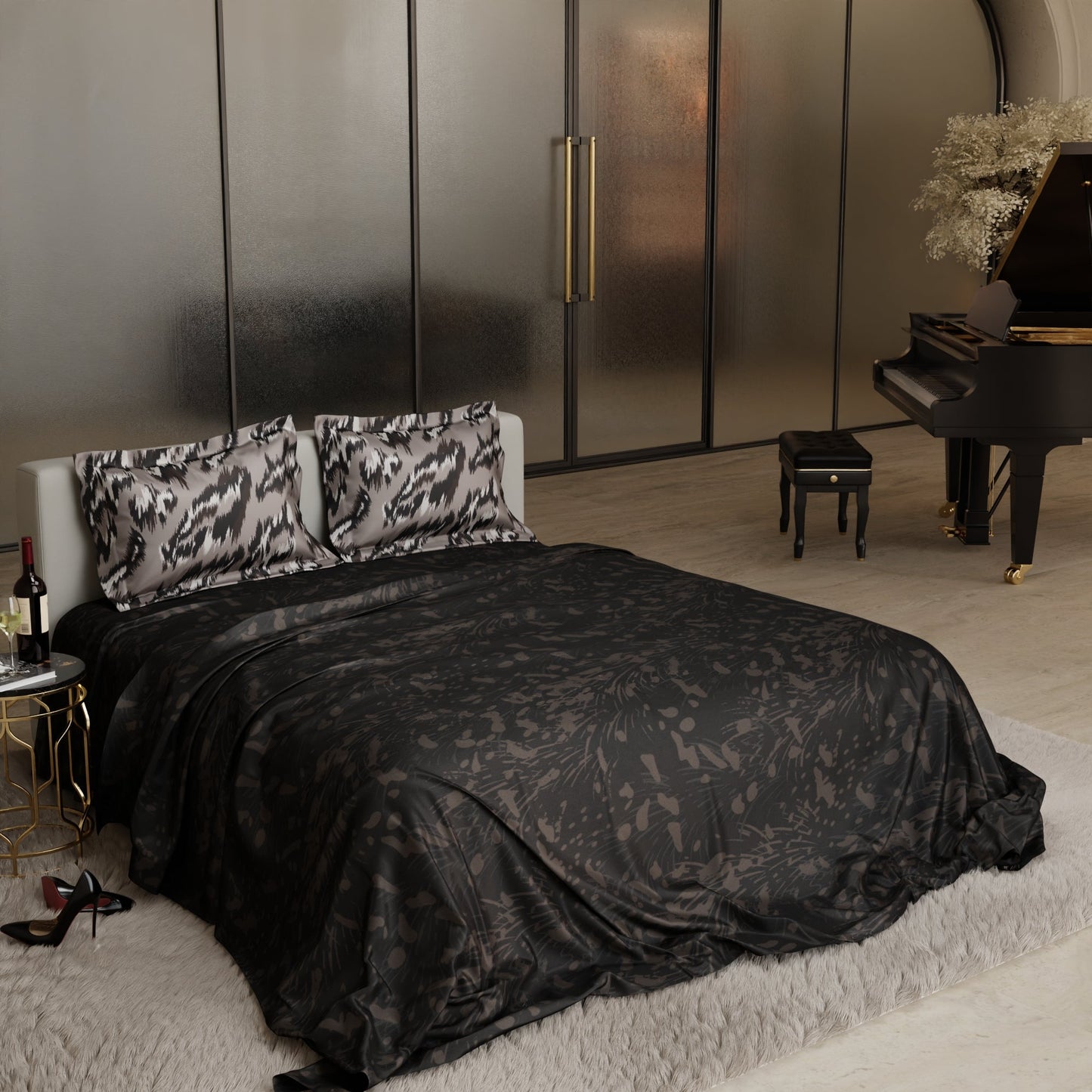 Terrain Ambush Enriched Cotton Bedsheet Set