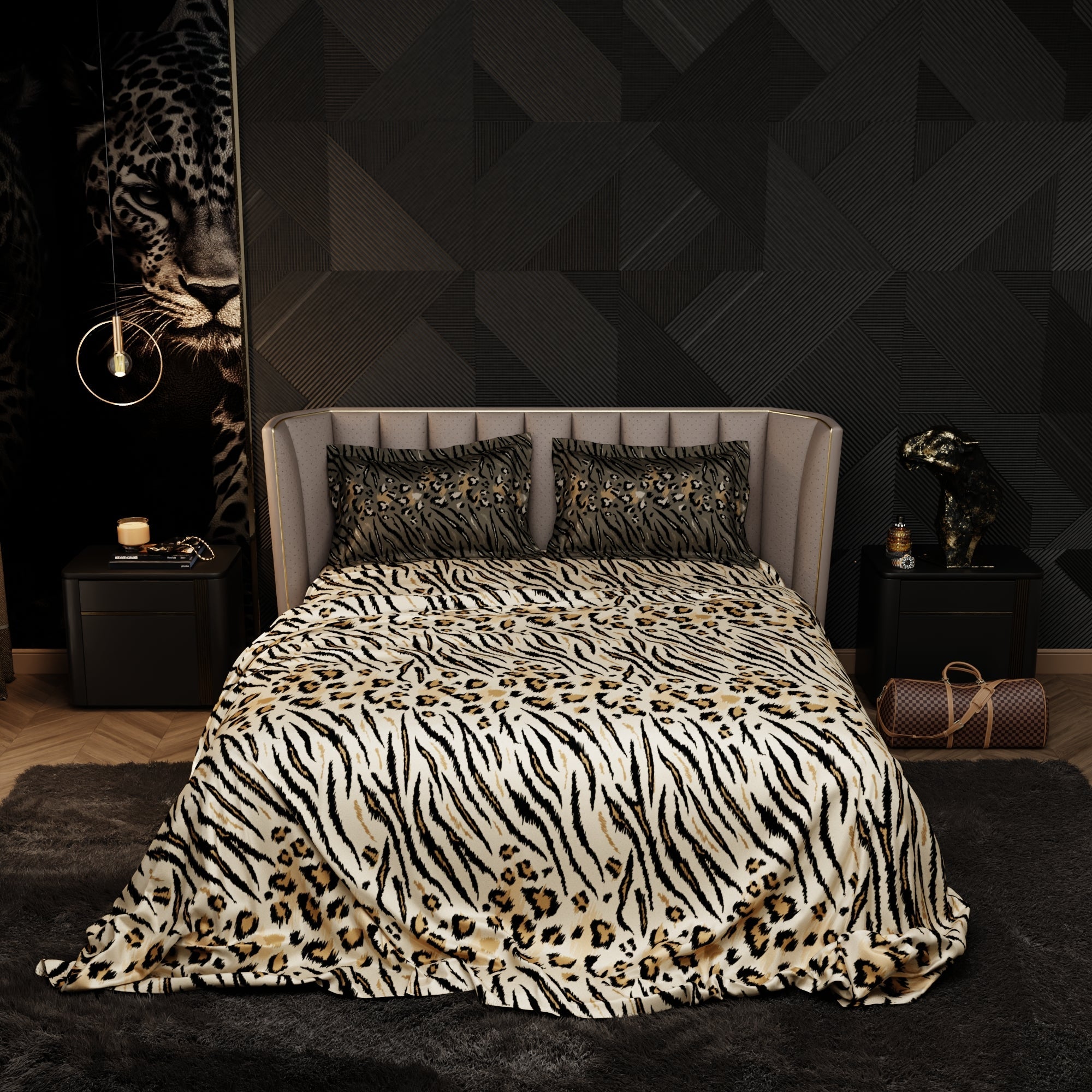 After the Hunt Enriched Cotton Bedsheet Set