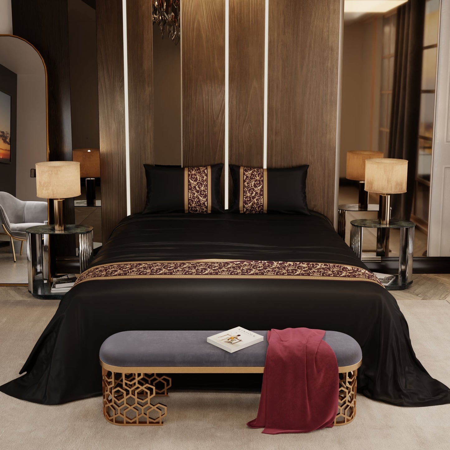 Versailles Vista Grandeur Bedsheet Set