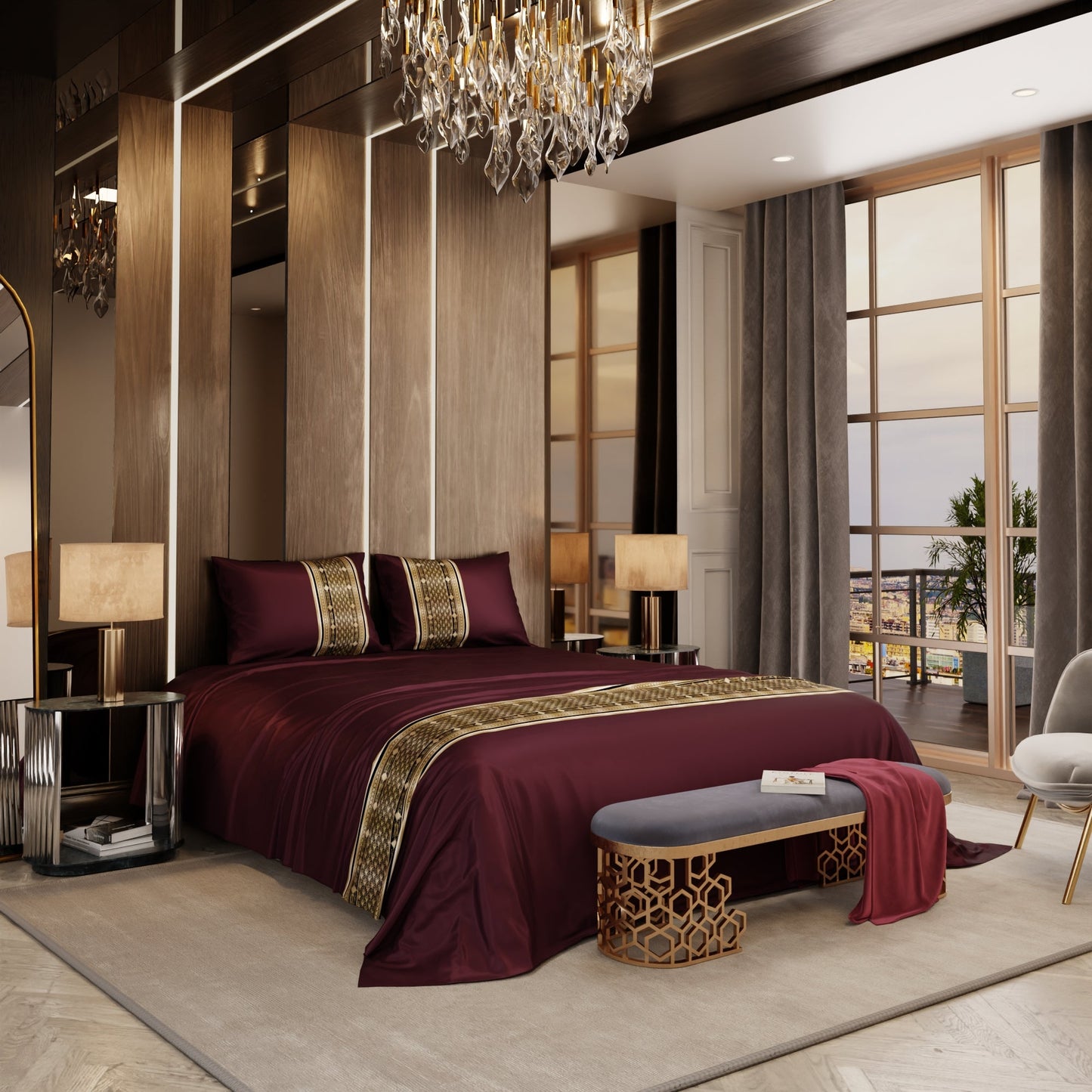 Royal Treasures Bedsheet Set