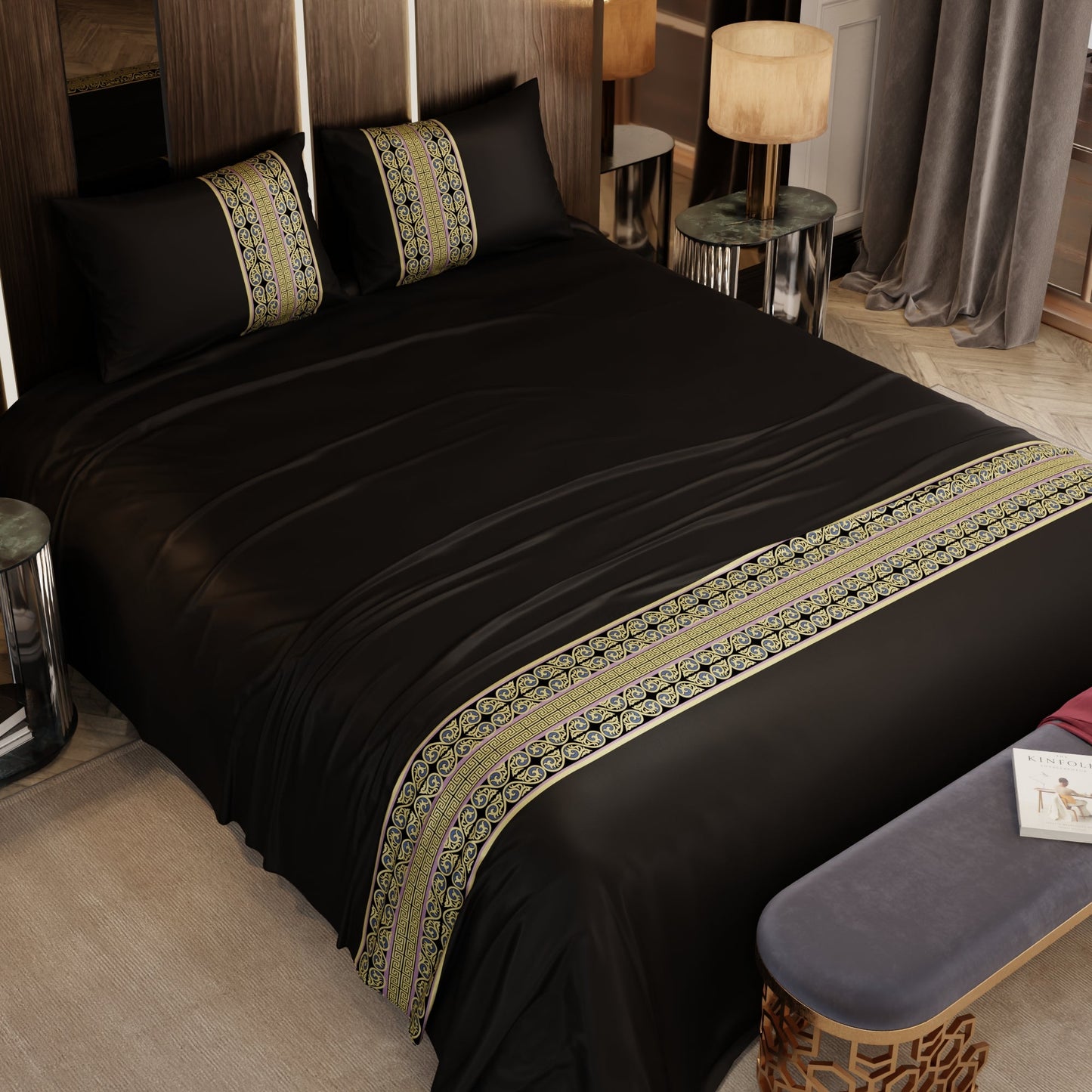 Dark Dynasty Bedsheet Set