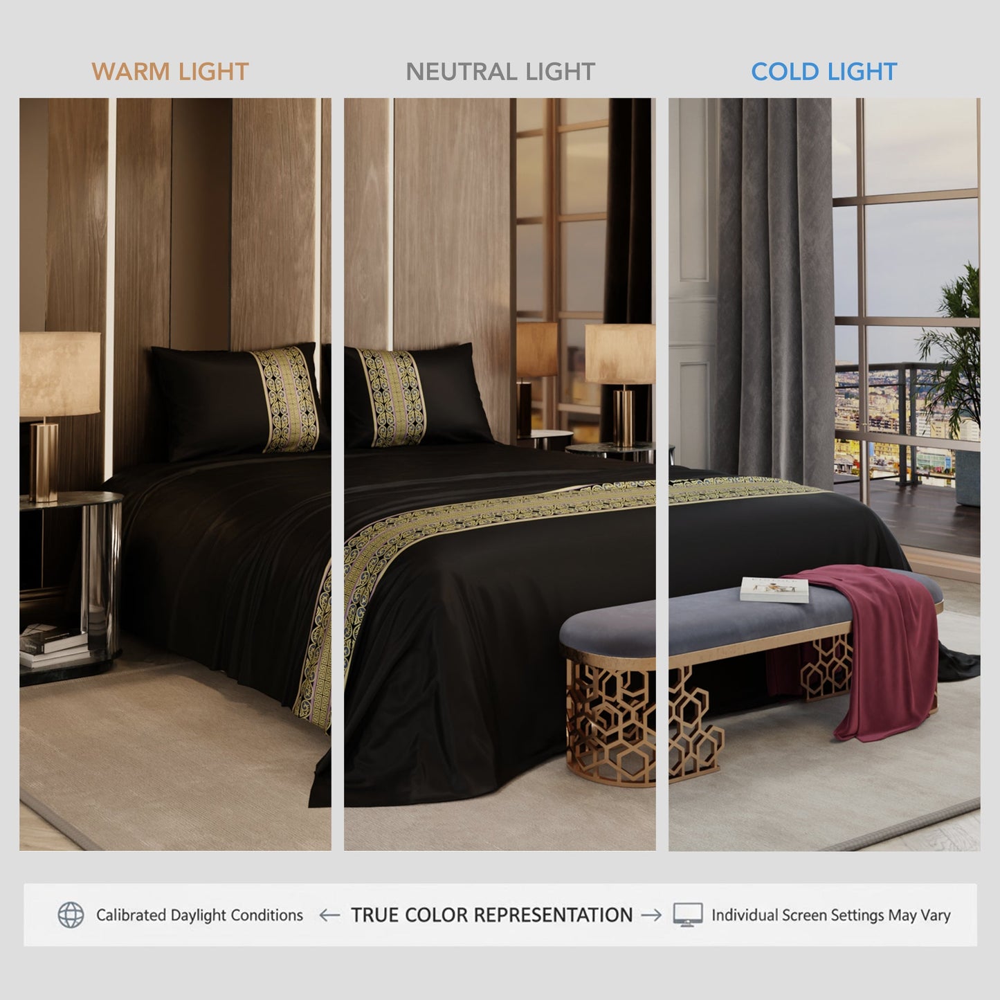 Dark Dynasty Bedsheet Set