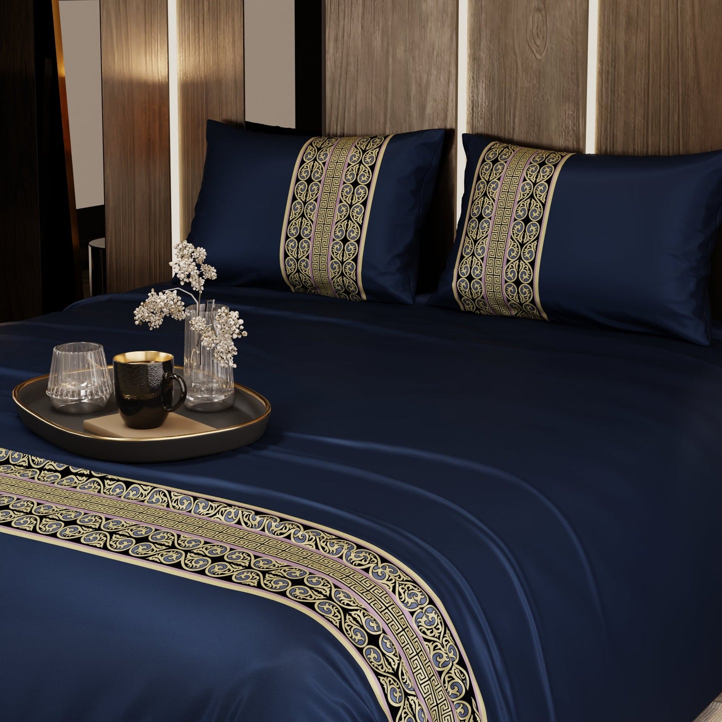 Imperial Indigo Bedsheet Set