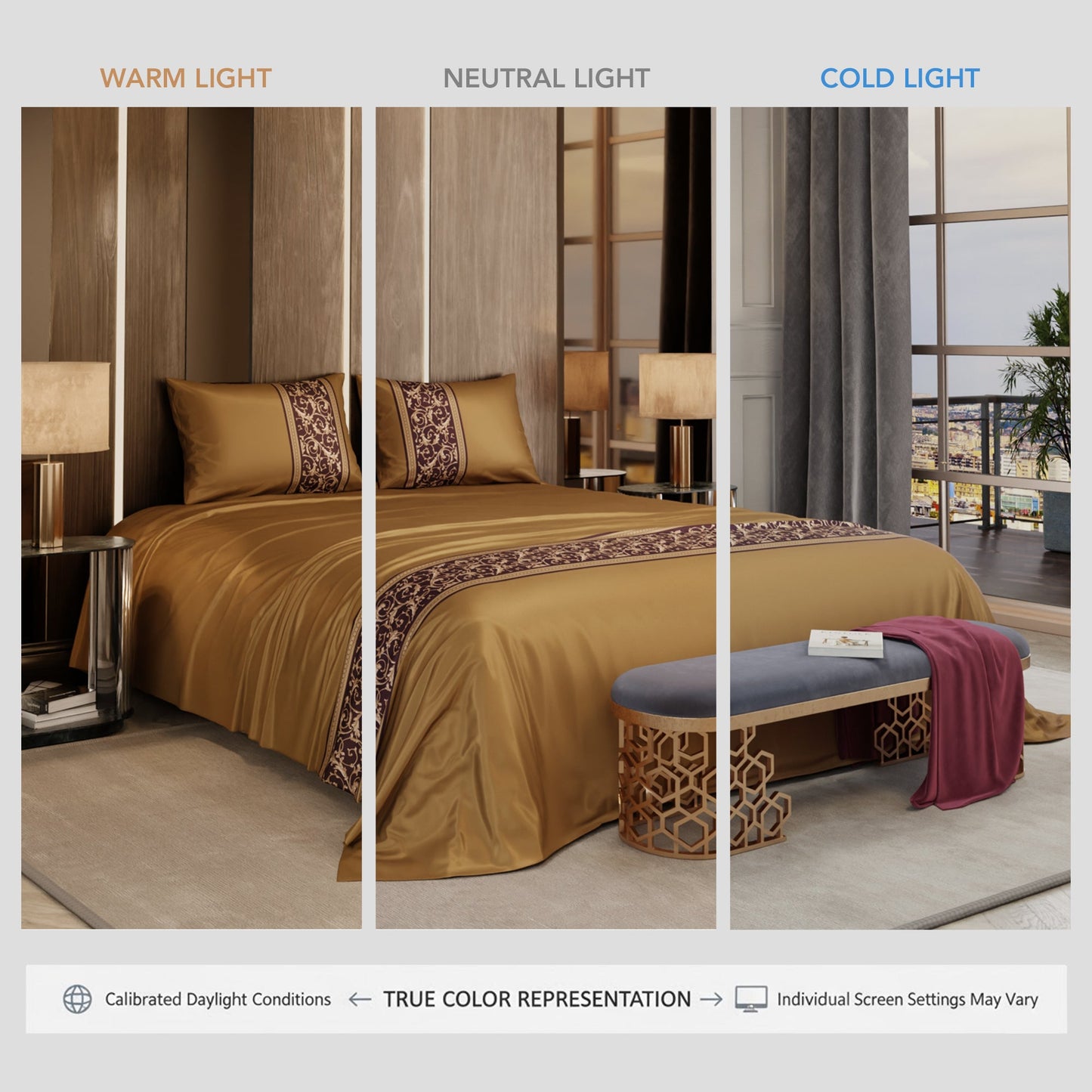 Grandeur of the Sun Bedsheet Set