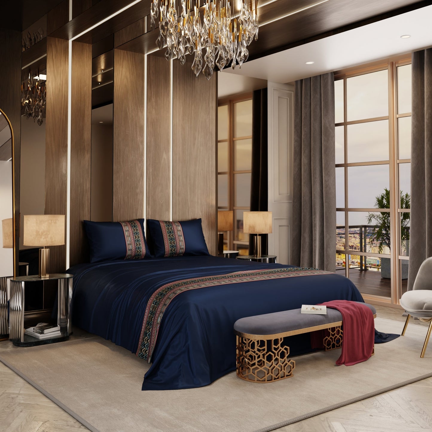 Regal Renaissance Bedsheet Set
