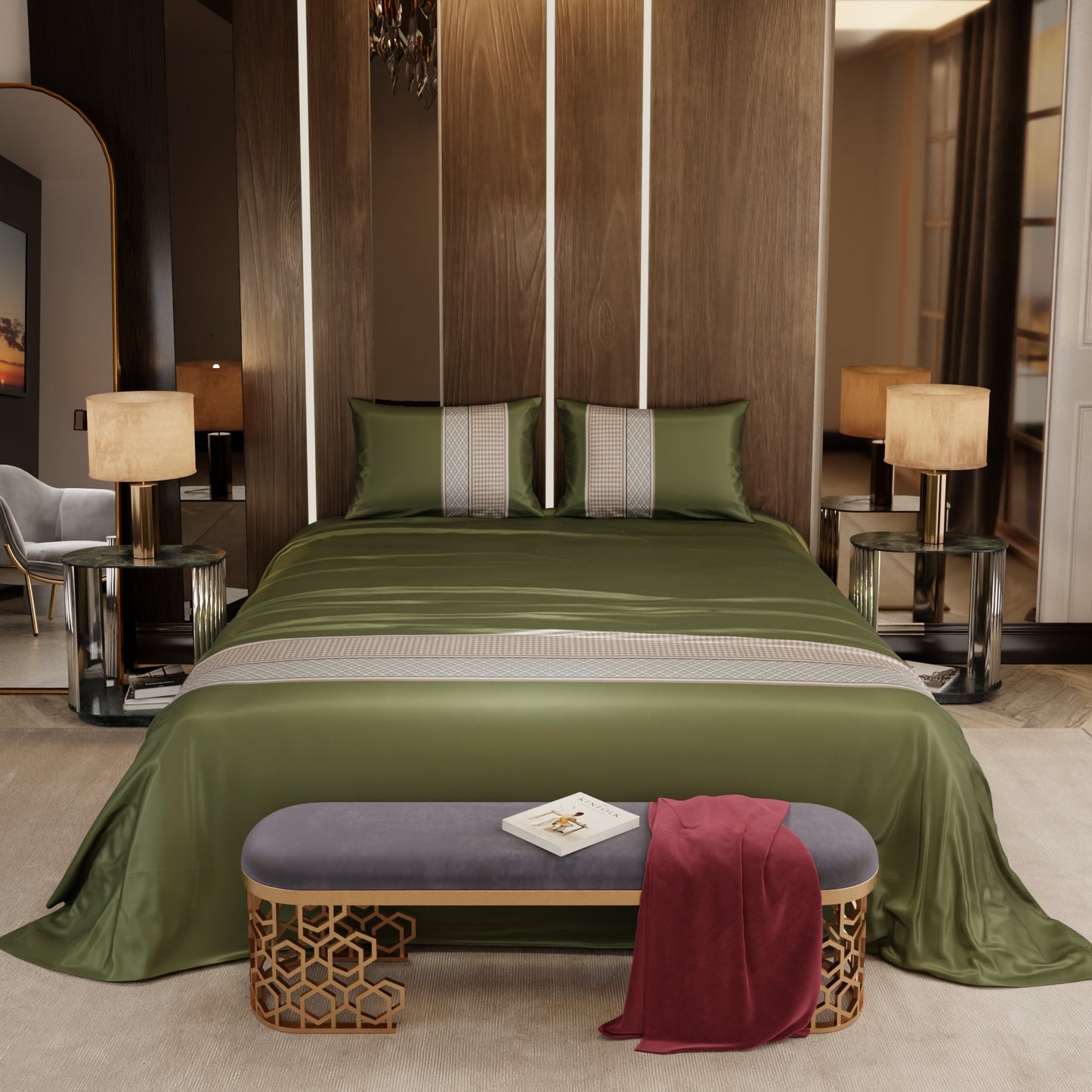 Palace Gardens Bedsheet Set