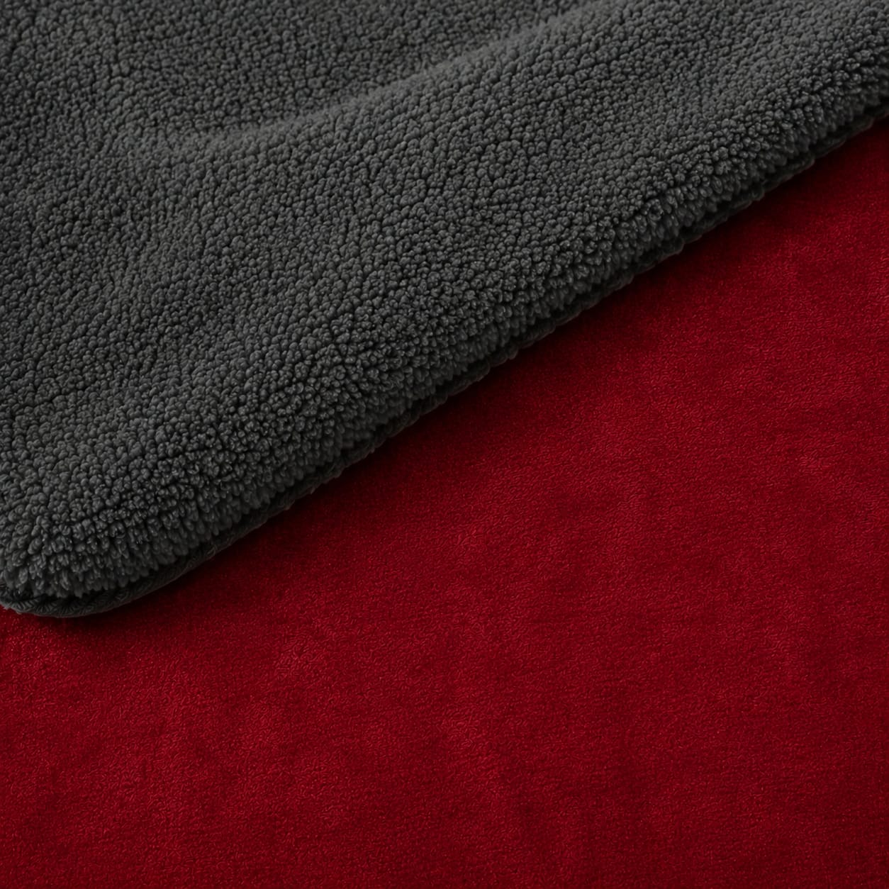 Sherpa Milano King Size Reversible 2 in 1 Blanket - Mehroon
